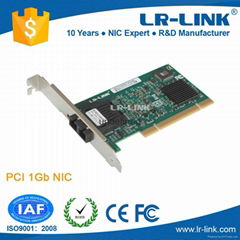 PCI 1000Base-LX SingleMode SC Port Fiber Lan Network Card (Intel 82545EB Based)