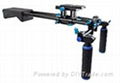 Double Cushionded Grip Handles  DSLR Shoulder Rig For DSLR Camera Camcorder