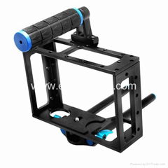 Universal Appliable Black DSLR Camera Cage Apply For 1/4 Screw Thread Camera Cag