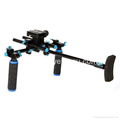 Latest Hot Double Ante-skidding Handheld DSLR Camera Shoulder Rig 1