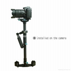 Mini Black 80cm Max Length Aluminum steadicam Handheld Camera Steadicam