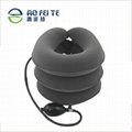 three layers inflatable air neck
