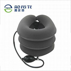 three layers inflatable air neck traction support