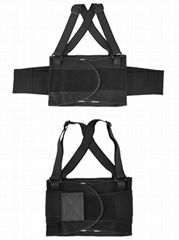 AFT-Y001 Adjustable Lower Back Brace Support Belt with suspenders