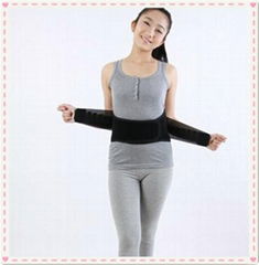  AFT-Y012 Adjustable Lower Back Brace Support Belt with Suspenders