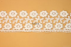 soluble lace，embroidery lace，cotton lace
