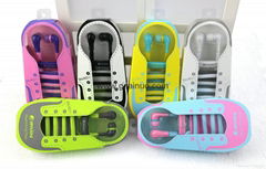 Fashion design shoelace earphones