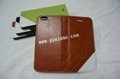 Stylish wallet card holder  leather case for iphone6 3