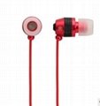 New top quality stereo sound metal earphones headphones  2