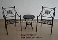 terrace patio furniture metal small