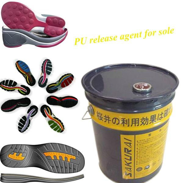 transparent Polyurethane Release Agents for shoes sole 2