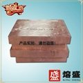Rongsheng high quality electrode chromium zirconium copper C18150 vacuum plate 4