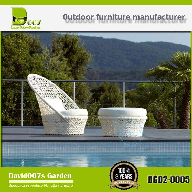 outdoor rattan wicker furniture leisure chair set