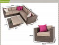 outdoor patio furniture rattan wicker sofa set 2