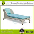 Outdoor rattan furniture set antique chaise lounge chair 1