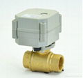 Good sealing 1/2'' 2 Way Motorized Brass Ball Valve 