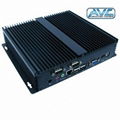 R   ed Industrial PC Box Atom N2600/N2800/D2550 CPU 2GB DDR3 32GB SSD WiFi 1