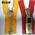 fancy zipper slider and metal zippers for jackets 3
