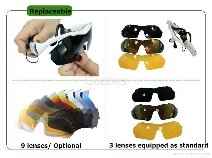 Bluetooth sunglasses with phone-call playing and music  5