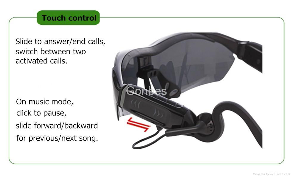 Bluetooth sunglasses with phone-call playing and music  4