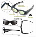 Universal 3D TV actve shutter glasses 1