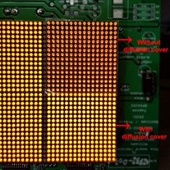 Cheapest price 16*16 led dot matrix mould display with OME colors