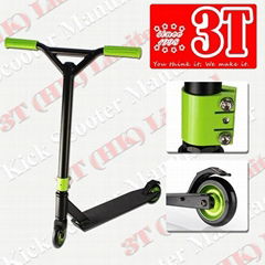 100mm PU Wheel Full Aluminum Professional Kick Scooter