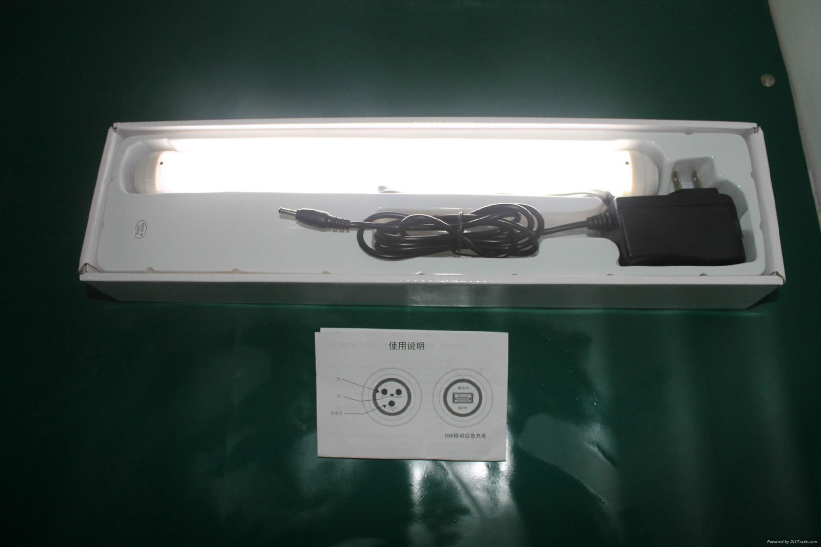 Poratble LED Rechargeable Tube Light  Indoor Emergency Lights Camping Lights  4