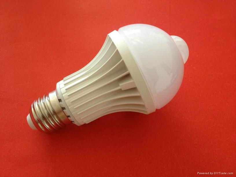 HIgh Quality 5W LED Sensor Bulb Light E27 LED Bulb Light