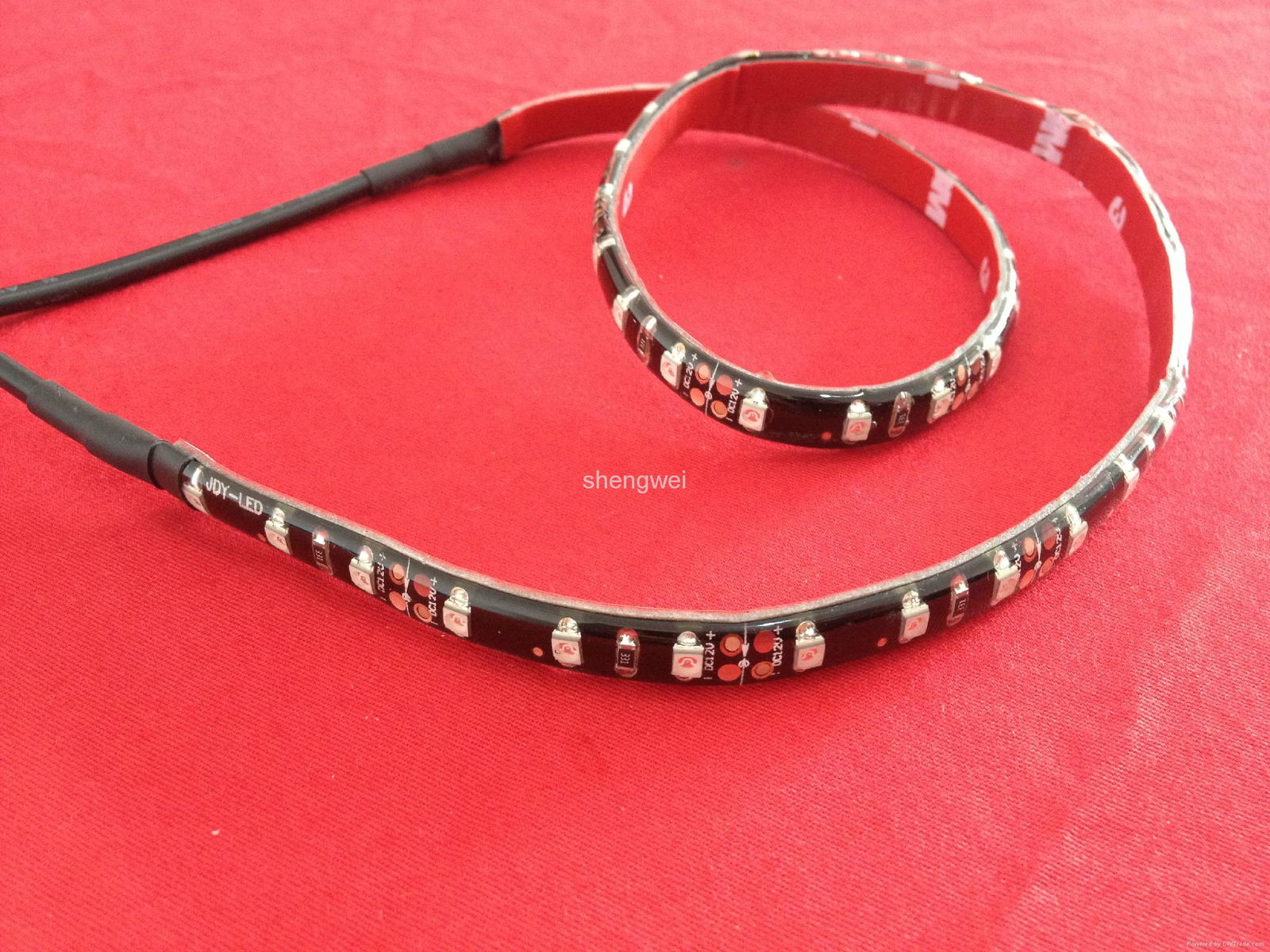 Hot Selling 30cm LED strip lights IP65 SMD 3528 LED car strip light 4