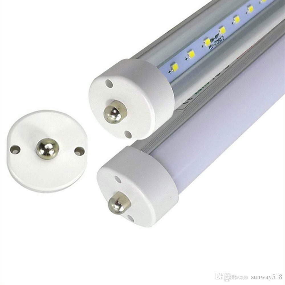 8ft single pin led tube light light fa8 base white color 45w free shipping 3