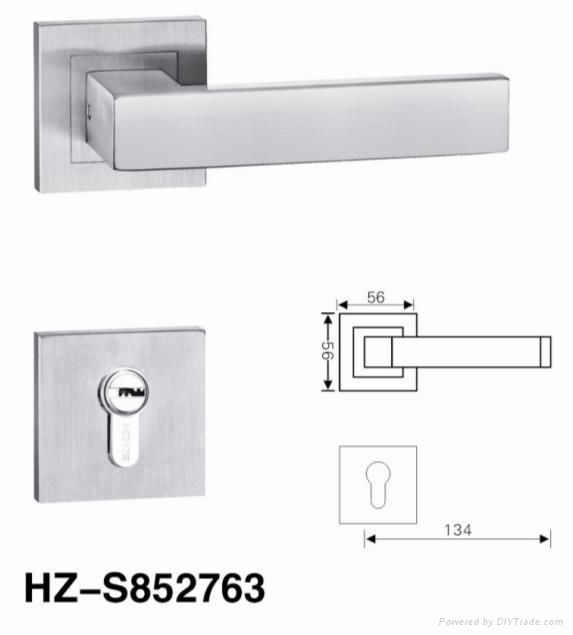 high quality stainless steel door handle lock 1