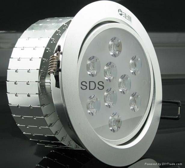 9W LED Downlight  SD-DL0103 (Cool White 5000k-6500k)
