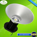 100W CE&RoHs Bridgelux chips Meanwell driver highbay light with 3 years warranty 4