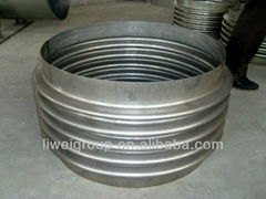 double bellows lateral movement stainless steel expansion joint