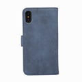 Really slick leather folio case with card slot for apple iPhone X 1