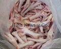 Processed chicken feet