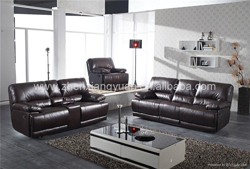modern leather recliner sofa with high quality sofa 3610 HAOWANJIA