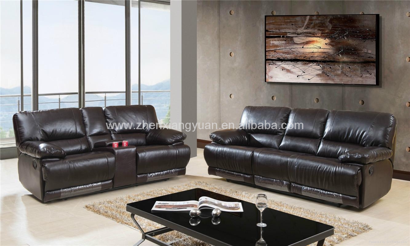 modern leather recliner sofa with high quality sofa 3610 HAOWANJIA