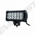 12*3W CREE LED light bar