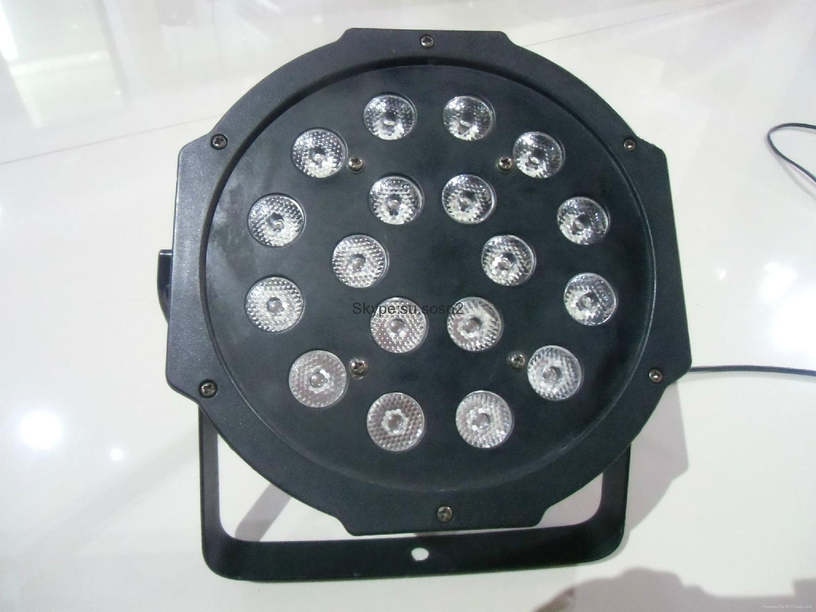 18pcs 1w led slim par light cheaper to sale  5