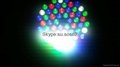 54pcs*1w RGB  LED Flat Par Light 5