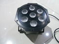 7pcs *10w 4 in 1 RGBW color LED Flat Par Light 3