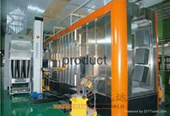 Powder coating line