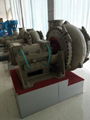 Big flow-channel water-borne solids coarse mineral sand gravel pump