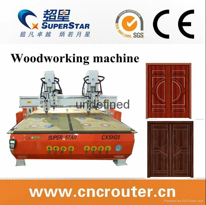 Double Head double spindle  Woodworking machine 2