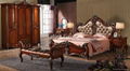 Bed with hight quatity in french style romantic style bed 1