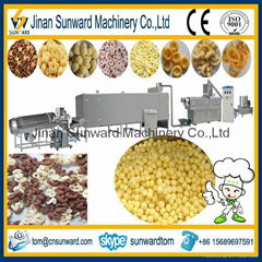 Stainless Double Screw Snack Food Extruder, Snack Extruder With CE