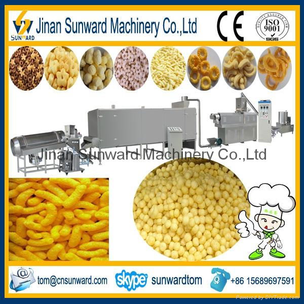 Automatic Stainless Steel Corn Snack Device, Corn Snack Machine With CE