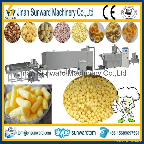 High Quality Corn Snack Machinery , Snack Machinery Made In China